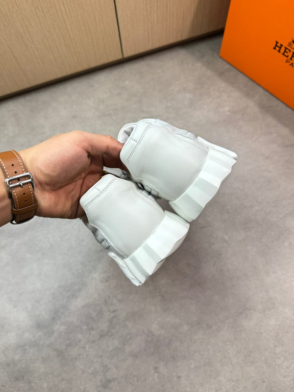 HM Men's Bouncing Sneaker White Calfskin 696026