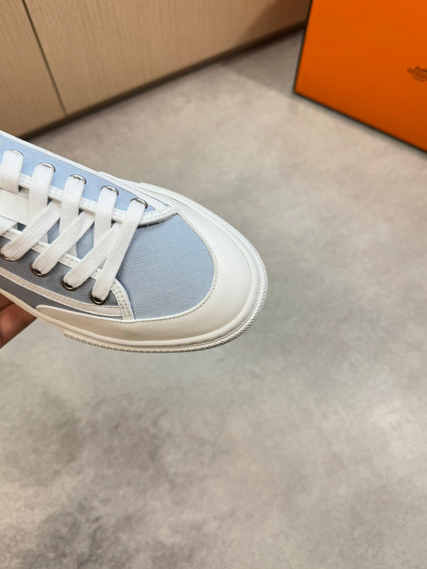 HM Men's Get Sneaker Blue Denim Calfskin 696207