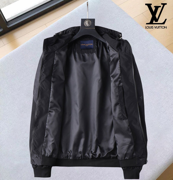 LV BLACK HOODED JACKET 239041