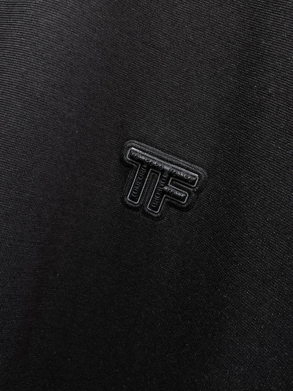 Tom Ford Men Short-Sleeve Polo Shirt Silk