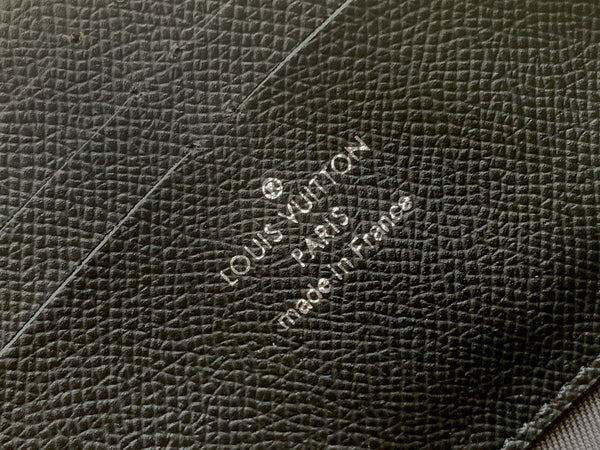 LV Trunk Wallet 22.5 Black Monogram Eclipse Canvas