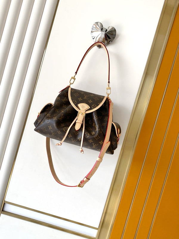 LV M26040 Odyssee MM NM Handbag 36cm Brown Monogram pattern & Canvas