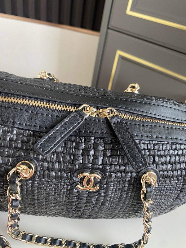 CC 26P AS4474 Mini Bowling Bag 18.5cm Black Woven
