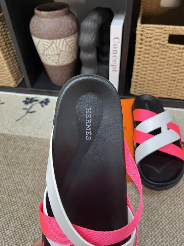 HM Men's Kazimir White Pink Calfskin 595495