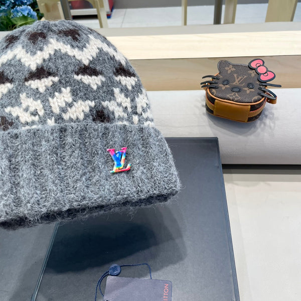 WINDPROOF WOOLEN HAT COLORFUL 406924