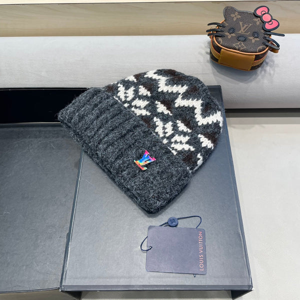 WINDPROOF WOOLEN HAT COLORFUL 406926