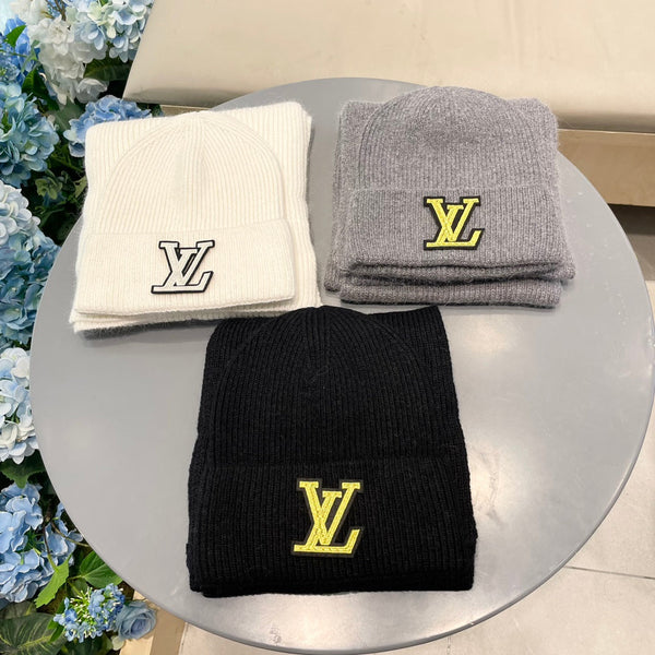 SET SCIARPA E CAPPELLO IN LANA BEIGE 406531