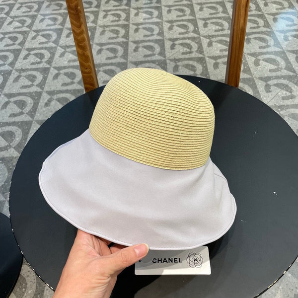 CAPPELLO A SERRAGLIA CON FIOCCO IN RAFIA BEIGE MIX VIOLA CHIARO 426169