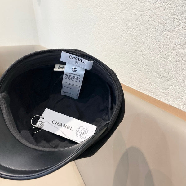 NEWSBOY CAP BLACK 430006