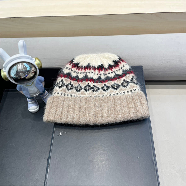 BEANIE HAT IN COLORFUL WOOL 438148