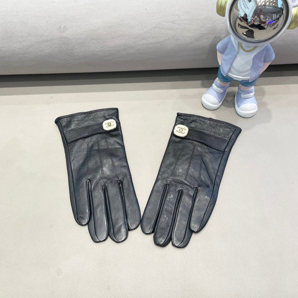 GLOVES IN BLACK LAMBSKIN 463791