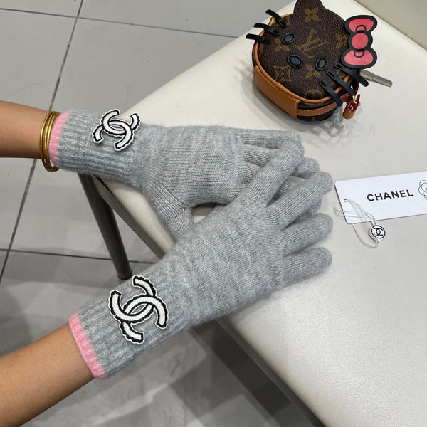 CC 26S CC Logo Full-Finger Gloves Wool 505729