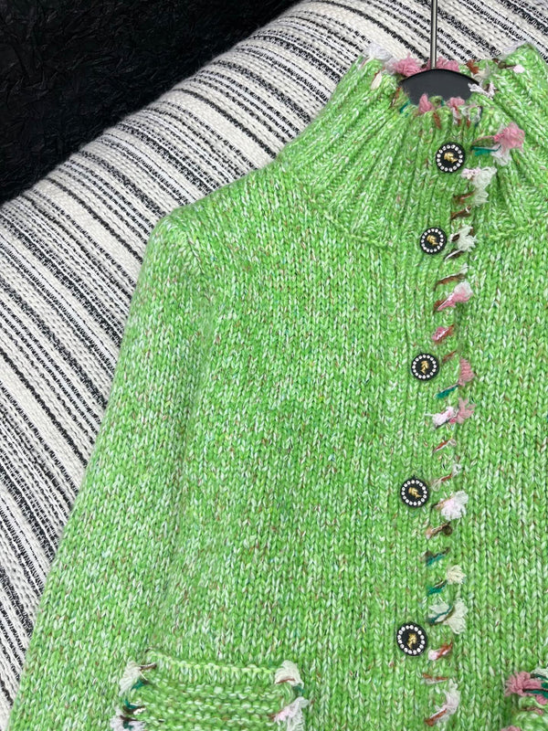 Veste en laine verte CC 2025 325886