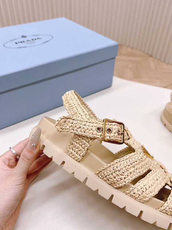 Sandali Monolith Crochet Cage 30 Beige