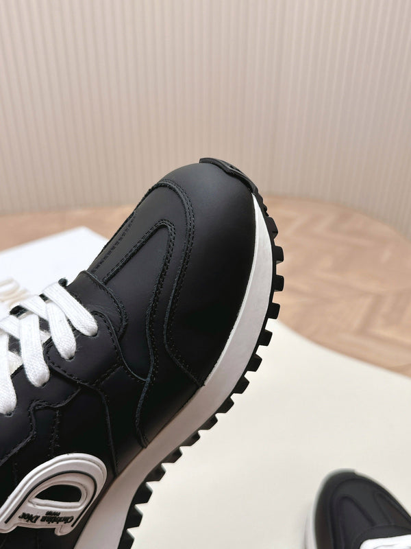 C'est Dior Sneaker Fleece Lining Black Lambskin