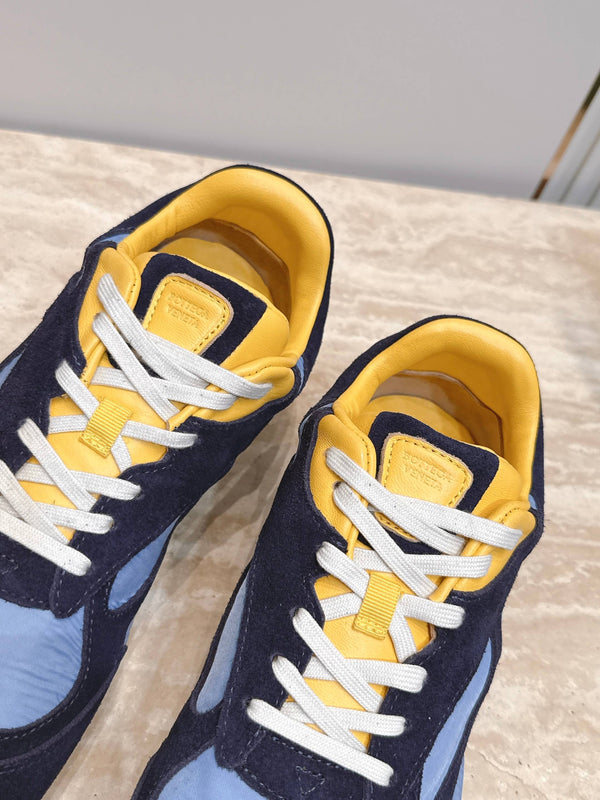 BV Orbit Flash Retro Sneake Blue Suede 934419