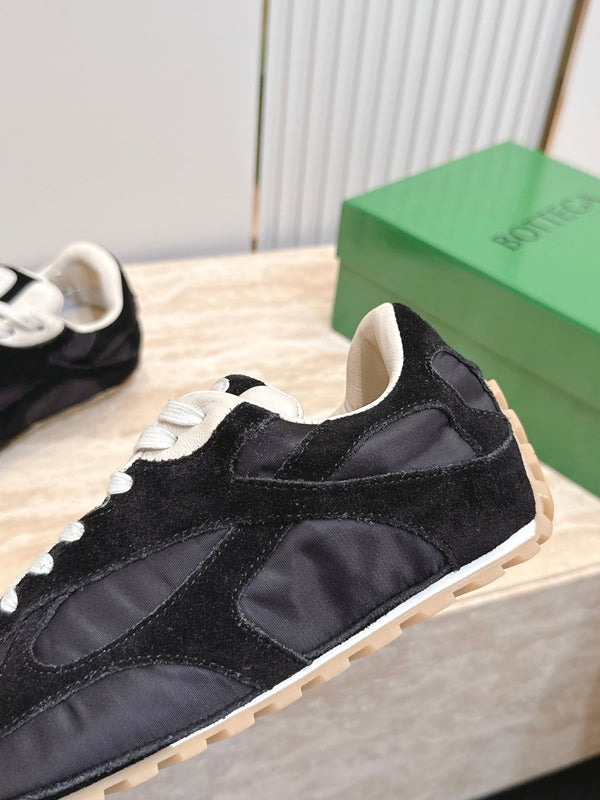 BV Orbit Flash Retro Sneaker Black Suede 934420