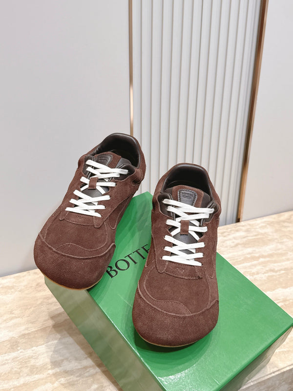 BV Orbit Flash Retro Sneaker Deep Brown Suede 934422