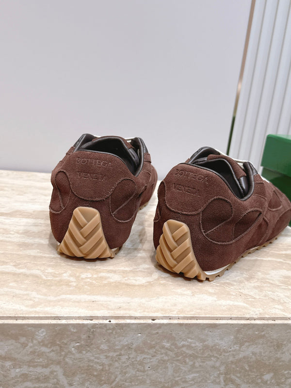 BV Orbit Flash Retro Sneaker Deep Brown Suede 934422