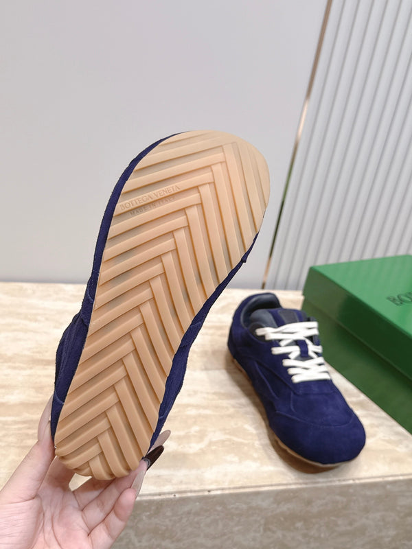BV Orbit Flash Retro Sneaker Dark Blue Suede 934424