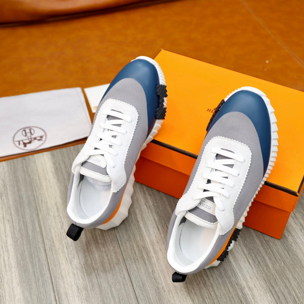 HM BOUNCING SNEAKER NAVY AND GRAY CANVAS