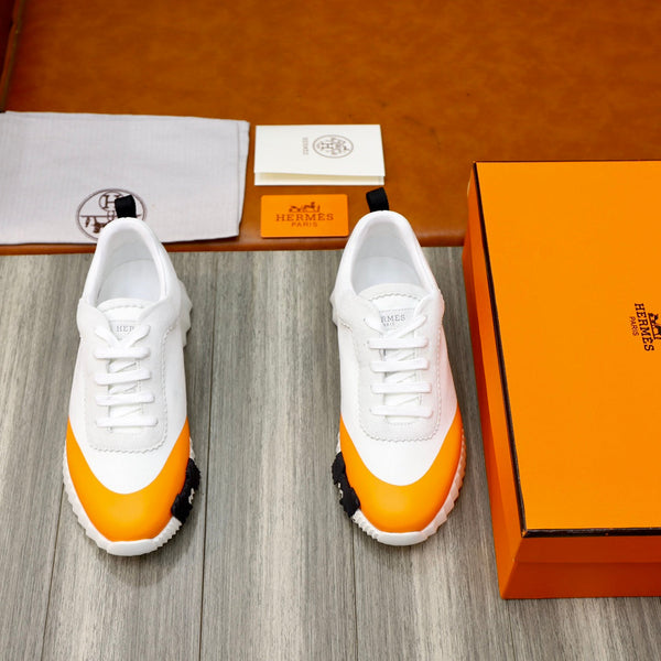 HM BOUNCING SNEAKER WHITE AND TIGER CANVAS