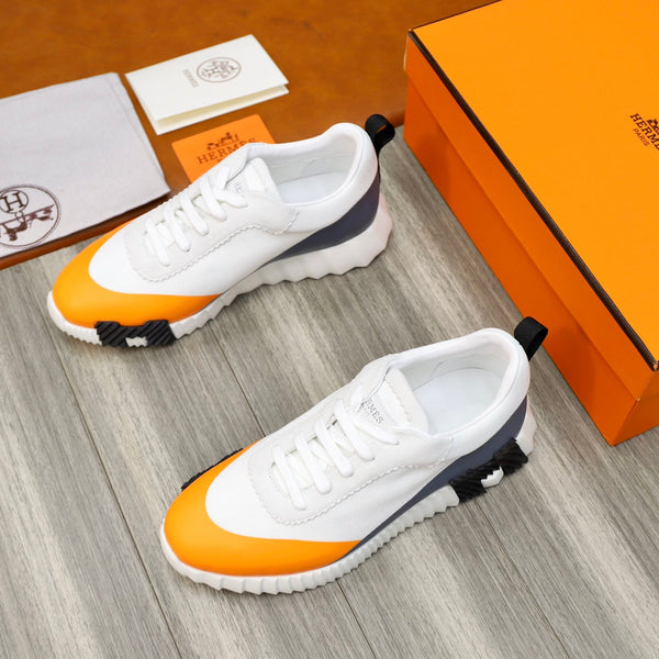 HM BOUNCING SNEAKER WHITE AND TIGER CANVAS