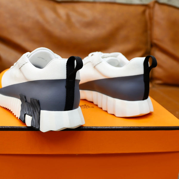 HM BOUNCING SNEAKER WHITE AND TIGER CANVAS