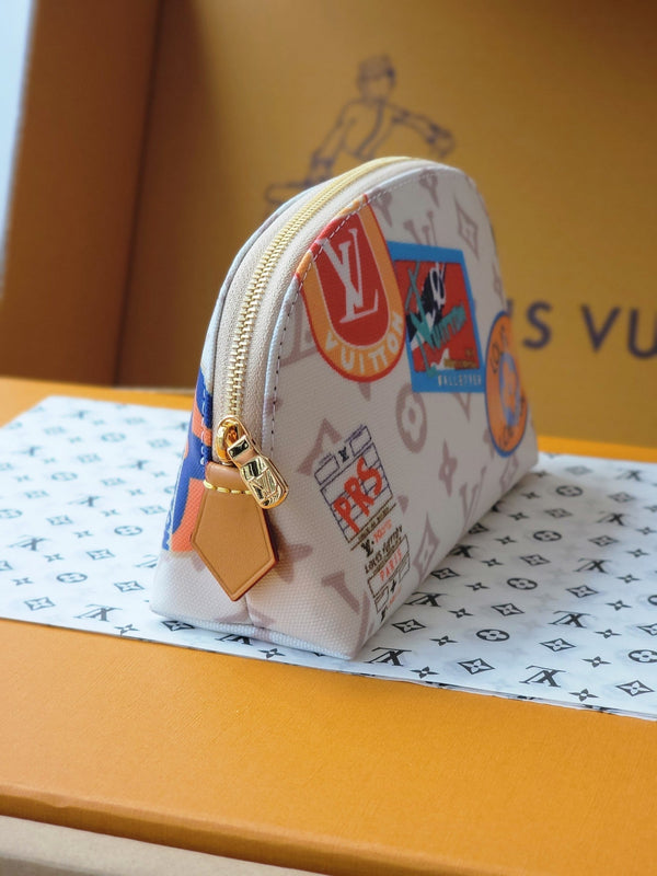 LV M14909 Beauty Case PM Multicolor Monogram Dune Canvas