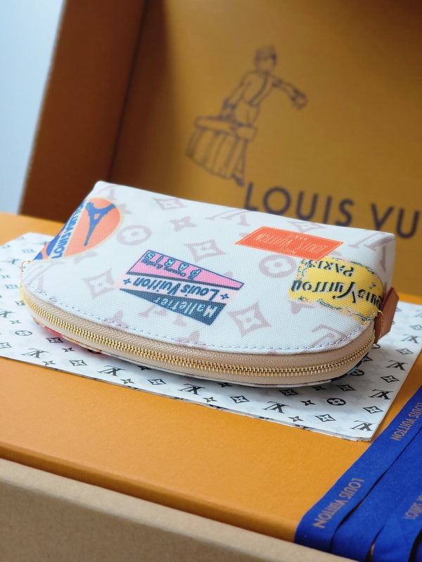 LV M14909 Beauty Case PM Multicolor Monogram Dune Canvas