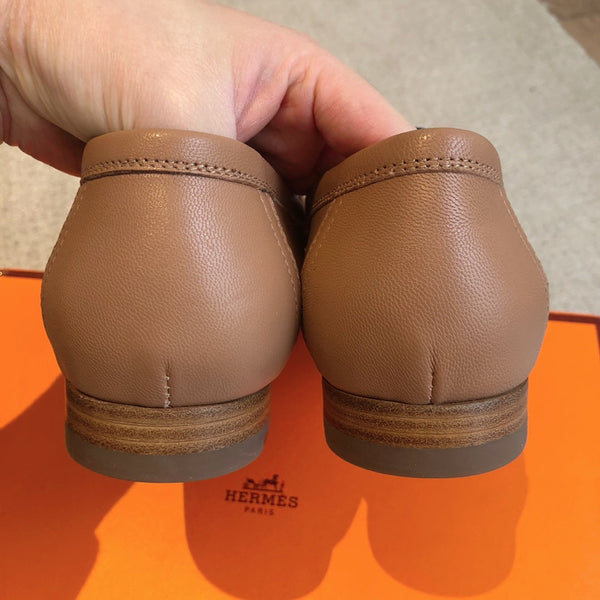 Royal Loafer Gold Mix White Calfskin With Fringe Detail And Silver Signature Buckle 509414