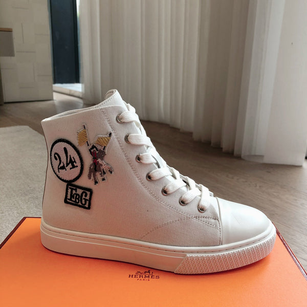 HM ILLICO SNEAKER WHITE DENIM