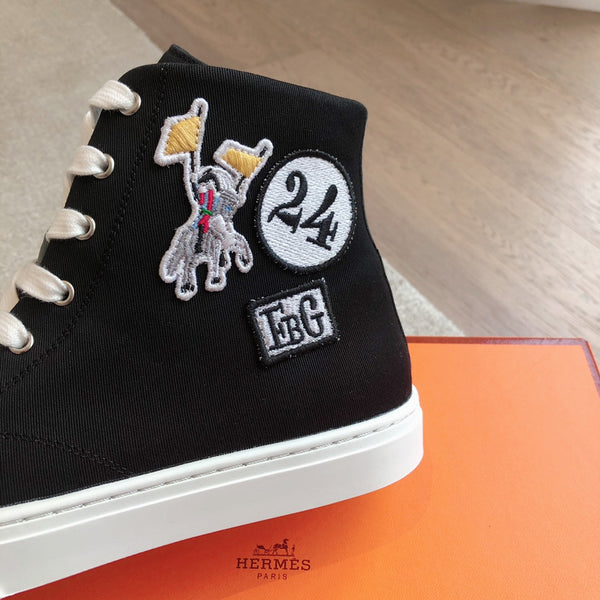 HM ILLICO SNEAKER BLACK DENIM