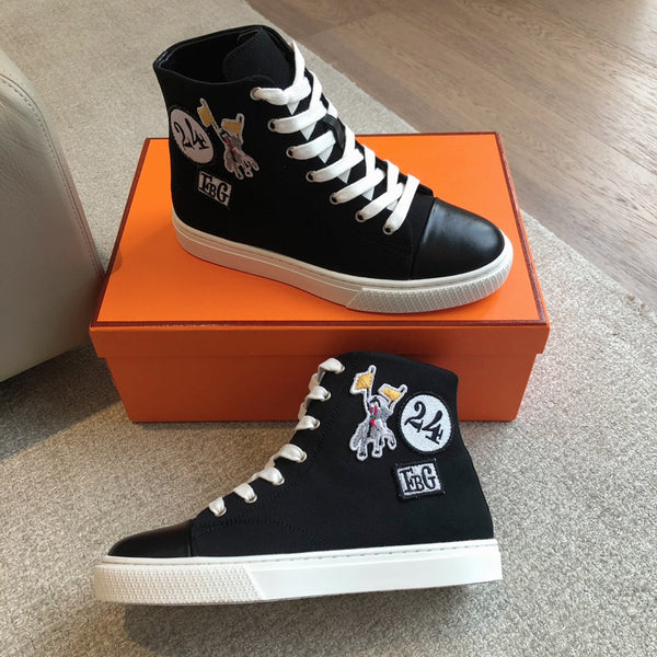 HM ILLICO SNEAKER BLACK DENIM