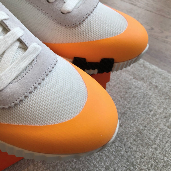 HM Men's 25 Bouncing Sneaker White Mesh Cowhide 639245