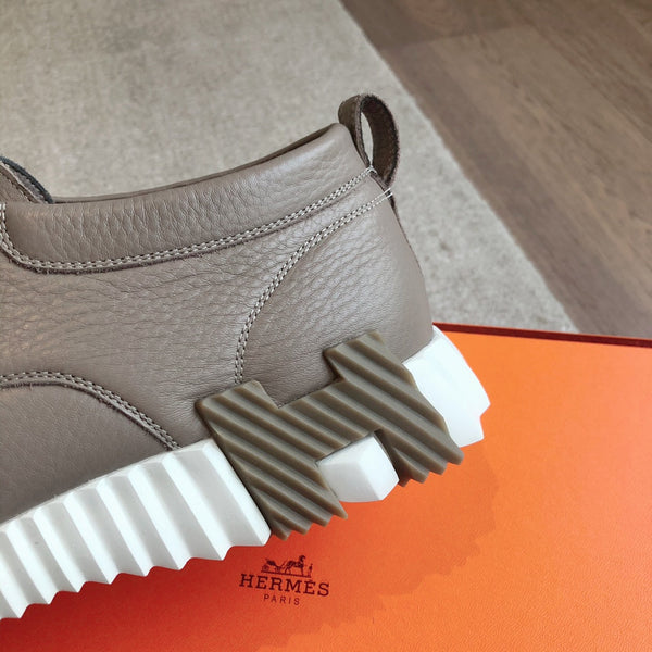 HM Men's Increase Sneaker Gray Cowhide 204376