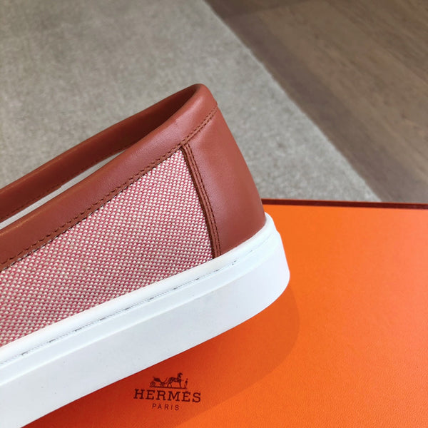 SNEAKER SLIP-ON HM GAME IN TESSUTO ROSA CHIARO