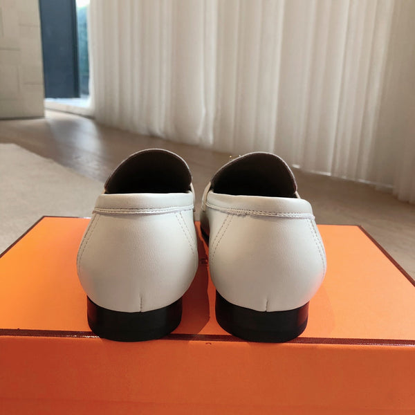 PARIS LOAFER WHITE CALFSKIN