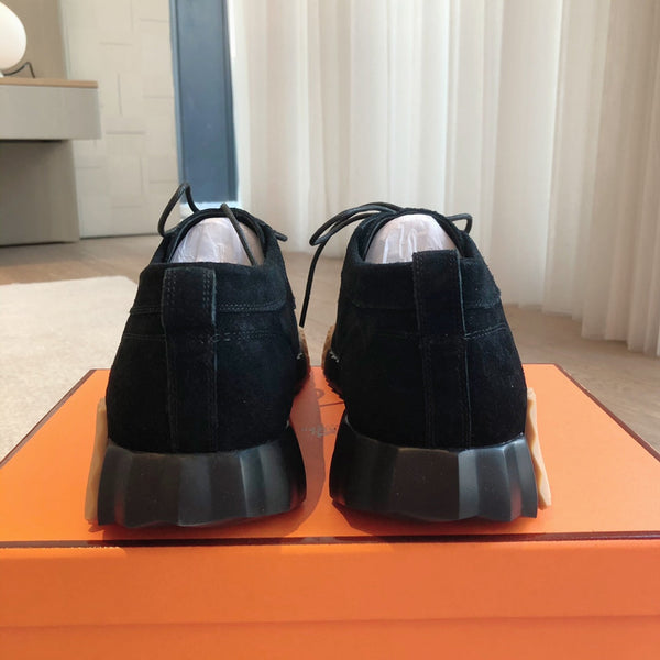 HM Men's Increase Sneaker Black Suede 204377