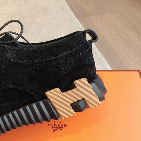 HM Men's Increase Sneaker Black Suede 204377