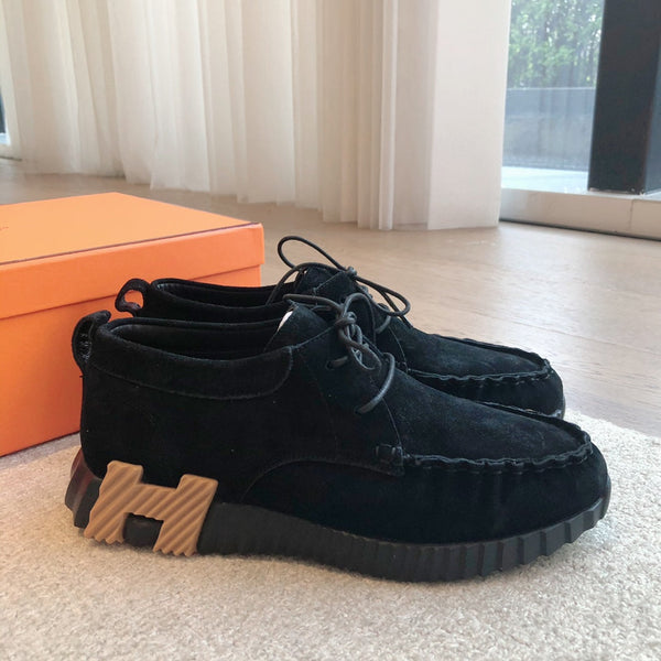 HM Men's Increase Sneaker Black Suede 204377