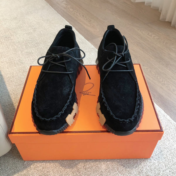 HM Men's Increase Sneaker Black Suede 204377