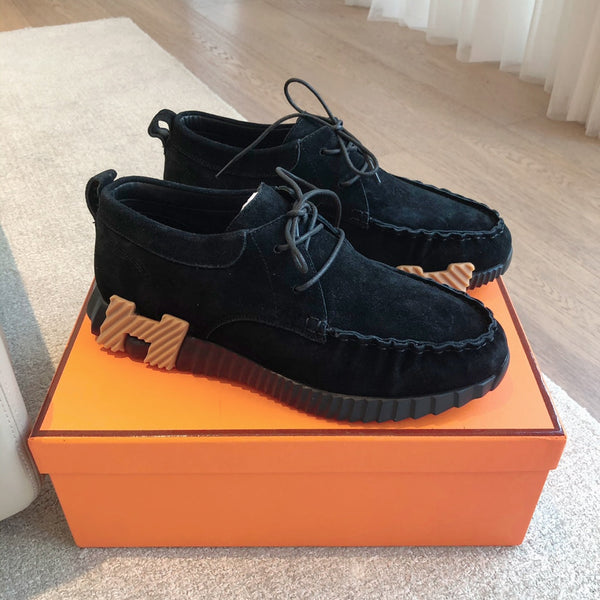 HM Men's Increase Sneaker Black Suede 204377