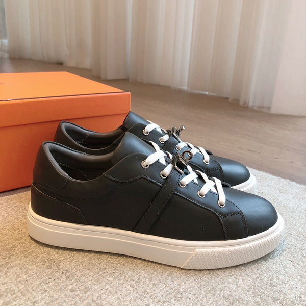 HM Day Sneaker Black White Lambskin 970890