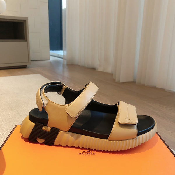 HM Junior Sandal Beige Mix Black Lambskin 970902