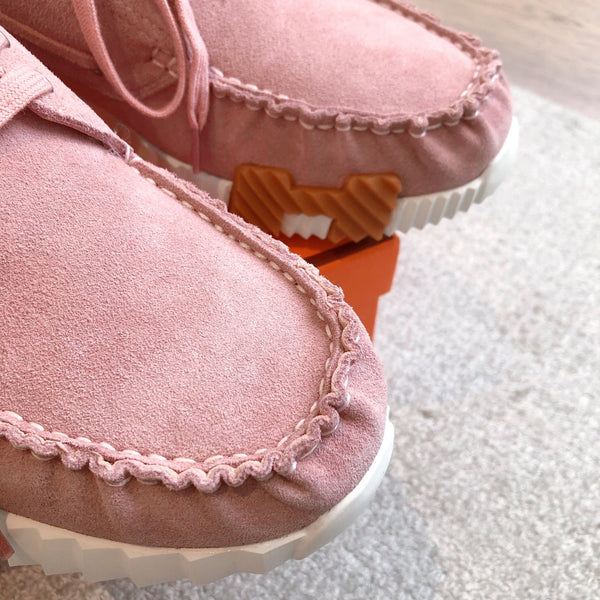 HM Men's 25 Ketch Sneaker Pink Suede 639264