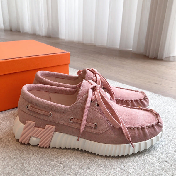 HM Men's 25 Ketch Sneaker Pink Suede 639264