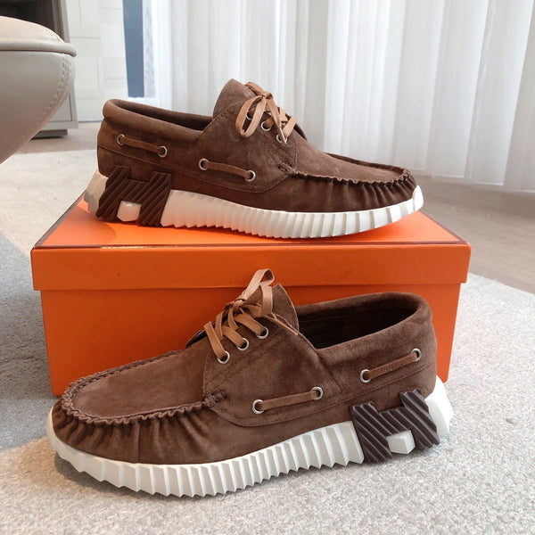 Sneaker HM da uomo 25 Ketch in pelle scamosciata marrone 639268