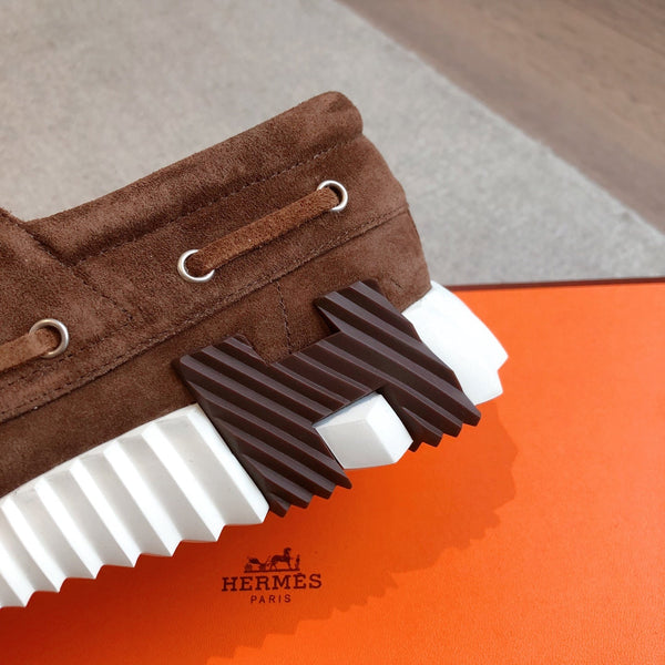 Sneaker HM da uomo 25 Ketch in pelle scamosciata marrone 639268