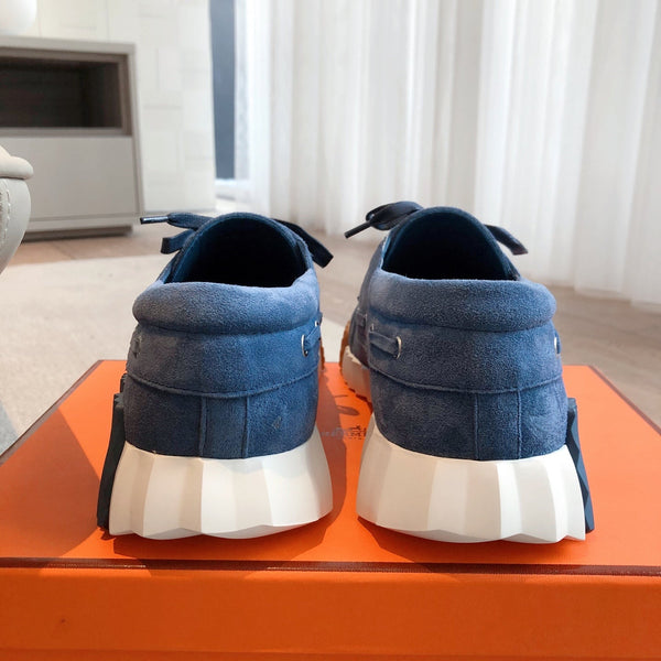 Sneaker HM da uomo 25 Ketch in pelle scamosciata blu 639271